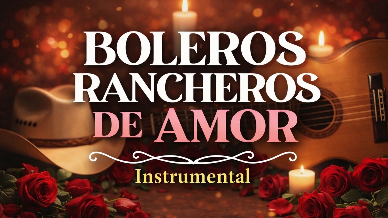 Boleros Rancheros Mexicanos 🎺 Música Romántica Instrumental