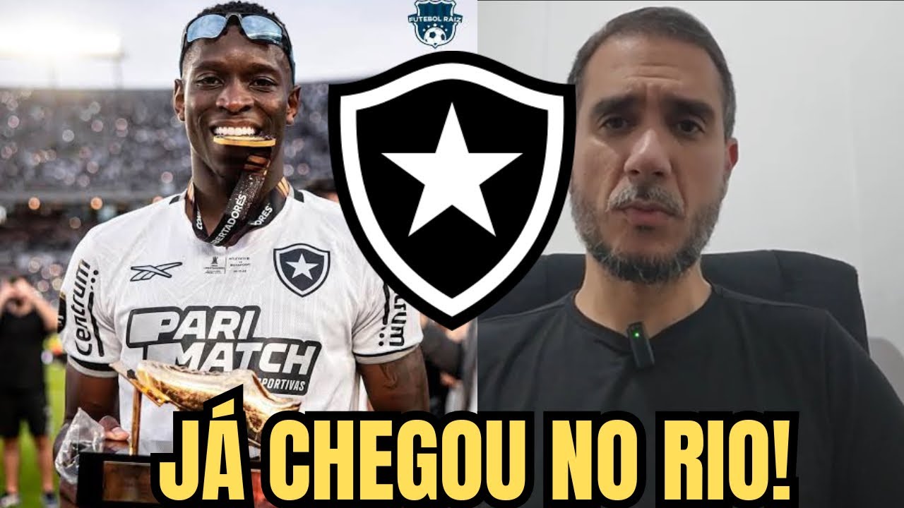 🚨NEGÓCIO FECHADO!NOVO CAMISA 9 DO FOGÃO É AGUARDADO NO RIO PRA PASSAR PRO EXAMES MÉDICOS!