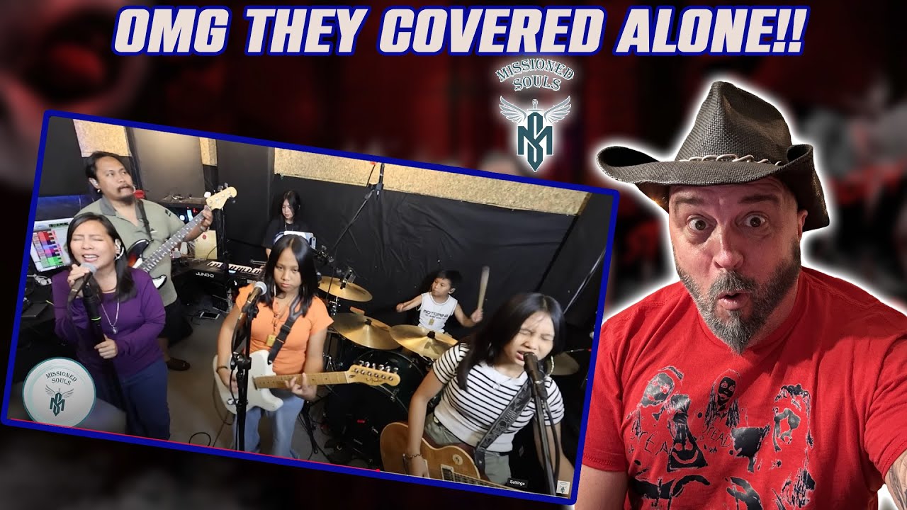 BD Reacts to ALONE by Heart | MISSIONED SOULS - Family Band studio cover.