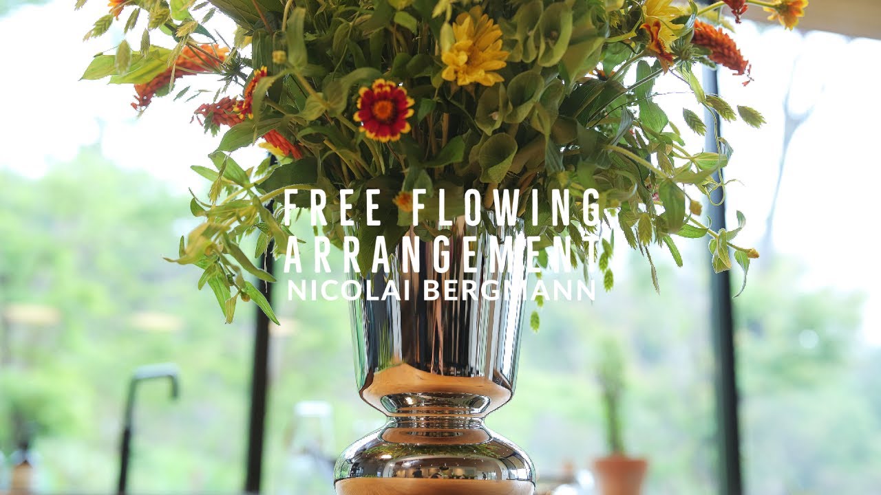 Free Flowing in a Georg Jensen Original Vase - YouTube
