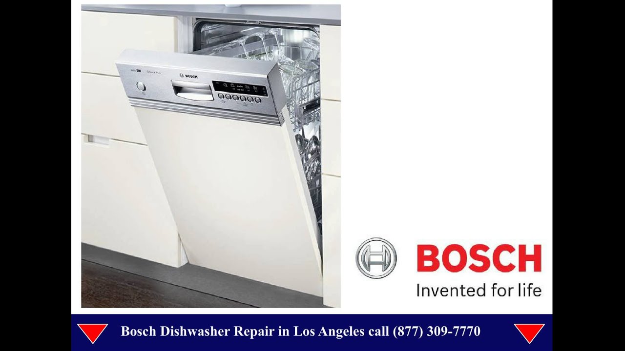 Bosch Dishwasher Repair Los Angeles YouTube