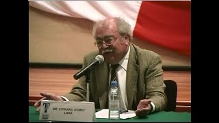 "La Teoría General del Proceso y sus Conceptos Generales" Dr. Cipriano Gómez Lara, 2005