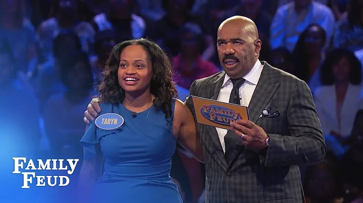 Rock & Taryn ROCK Fast Money! | Family Feud