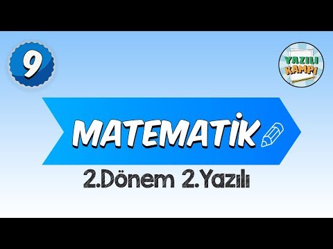 9.Sınıf Matematik | 2.Dönem 2.Yazılı Provası