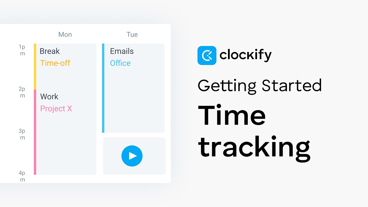 Getting Started How to Track Time with Clockify YouTube