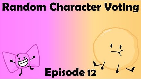 Random Character Voting Episode 12