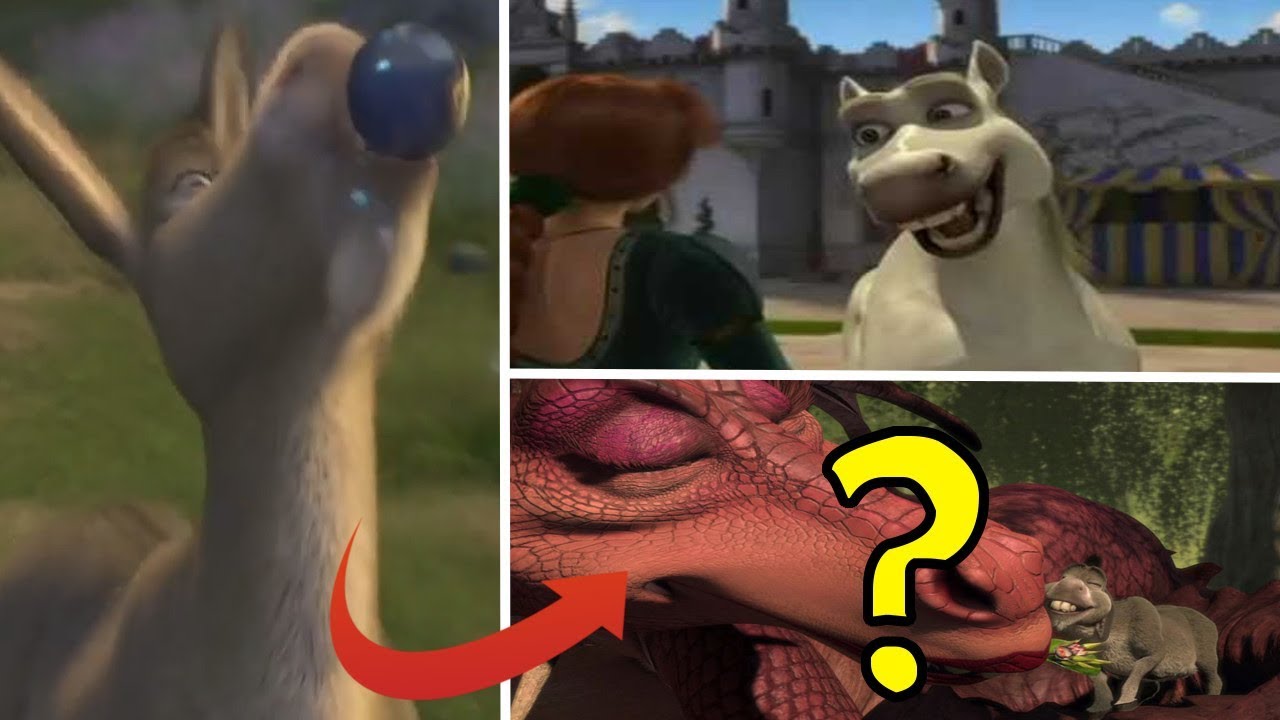 Si Burro Se Convirtio En Un Corcel Al Tomar La Pocima En Que Se Convirtio La Dragona Shrek 2 Youtube