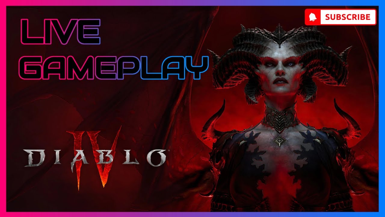 LIVE - DIABLO IV - WE'RE GOING ROGUE - YouTube