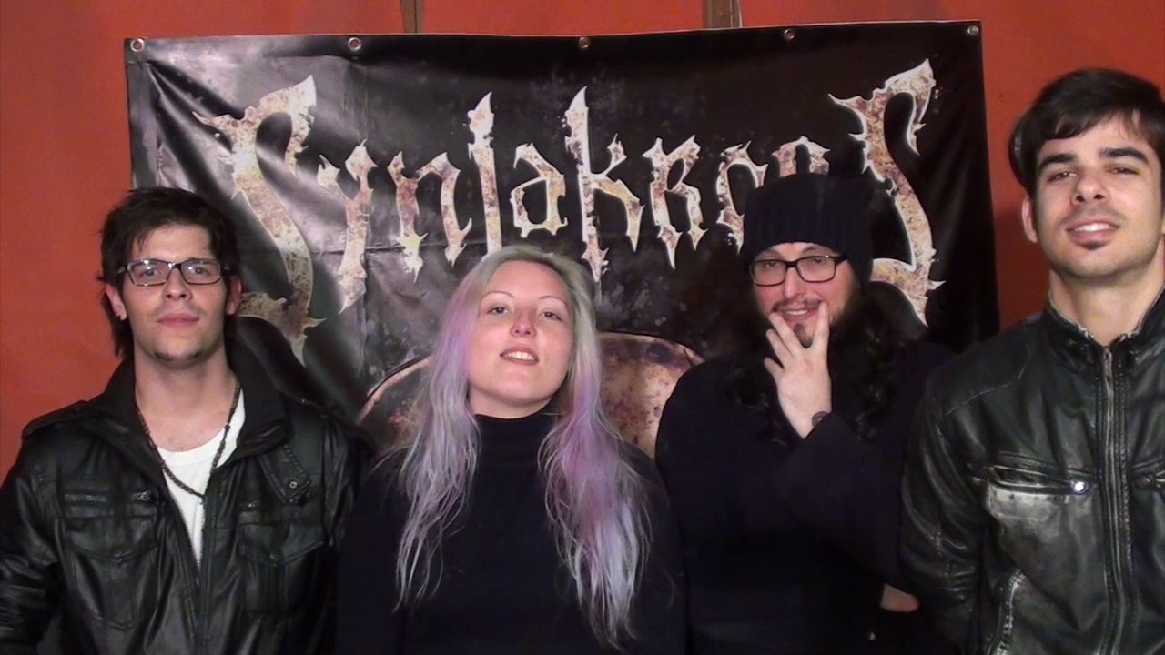 Synlakross talking about Shamana & their Concert at Paberse Club this 11th of March