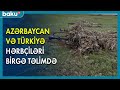 Azərbaycan və Türkiyə hərbçiləri birgə təlimdə - BAKU TV