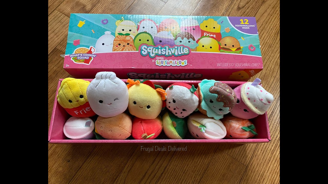 Review Squishville Mini Squishmallows set What's Cookin! 