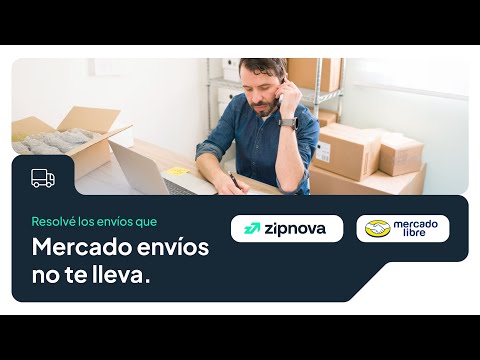 Resolvé los envíos que Mercado Envíos no te lleva - Mercado Libre + Zipnova - video from Zipnova