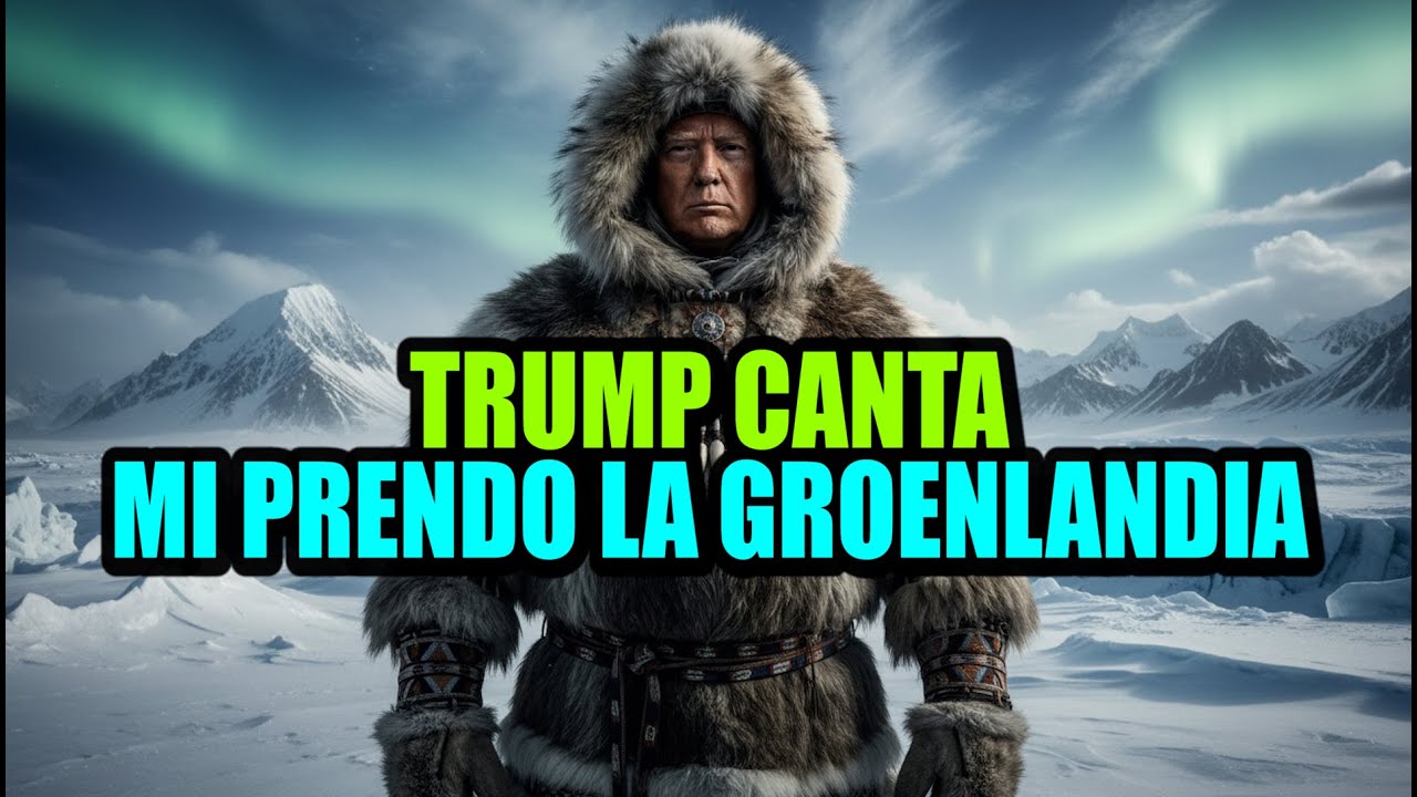 TRUMP CANTA - MI PRENDO LA GROENLANDIA (HIGHLANDER DJ) #groenlândia #trump