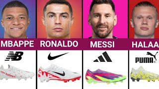 2023 BEST FOOTBALLERS AND THEIR NEW BOOTS | MESSI | RONALDO | MBAPPE | HALAAND