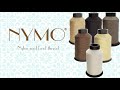 Beadsmith Nymo Thread - Pre-Waxed, 100% Nylon Cord  for Seed Bead Projects, Loom Work &amp; Bead Weaving