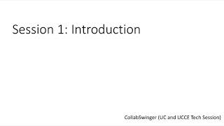 Celebrity Cisco Collaboration- Introduction-Session 1 Profile
