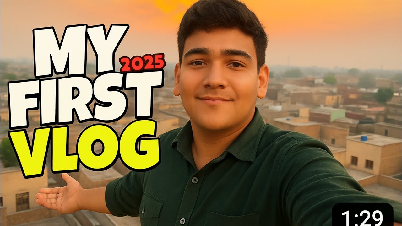 My First Vlog 😍 | Starting a New Journey 💫 #vloglife #dailyvlog - YouTube