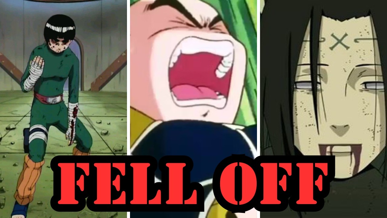 ANIME CHARACTERS that FELL OFF