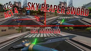 Sky Reaper Sword Rework (V26 Act 4 Battlepass Knife) - VALORANT Skin Concept