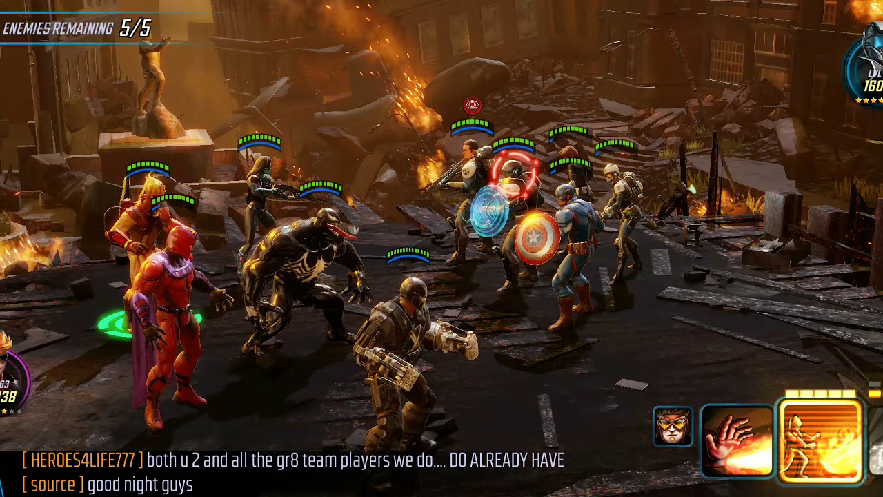 Marvel strike force best squad for blitz MSF YouTube