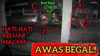 Curanmor terbaru 2022 || aksi para maling menggasak motor berhasil terekam cctv