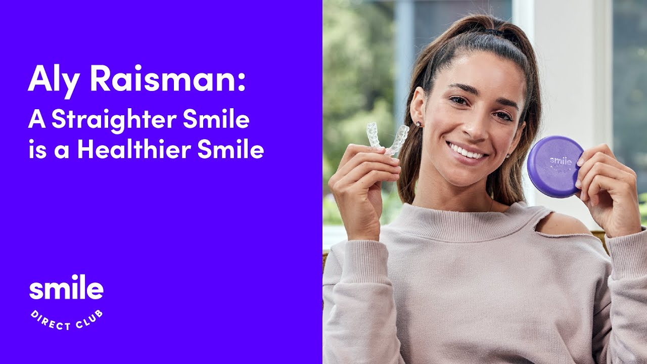 Aly Raisman x SmileDirectClub | A Straighter Smile Is a Healthier Smile​
