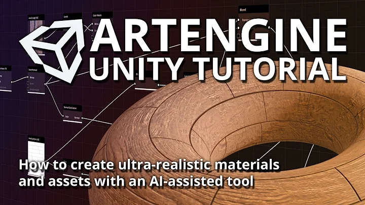 How to create ultra-realistic materials & assets with an AI-assisted tool | ArtEngine Unity Tutorial