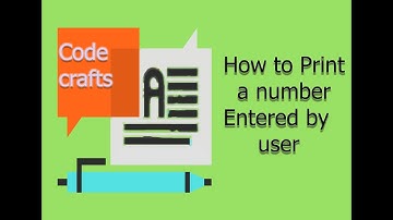 Print number entered by user | C++ Program | Craftscode