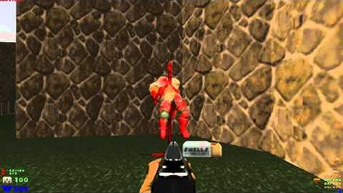 Final Doom Plutonia Experiment - MAP10 Onslaught - UV All Secrets - 1080p 60fps