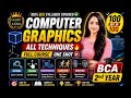 Computer Graphics Explained 🔥 Transformations, Animation & Techniques #trending #viral #video #yt