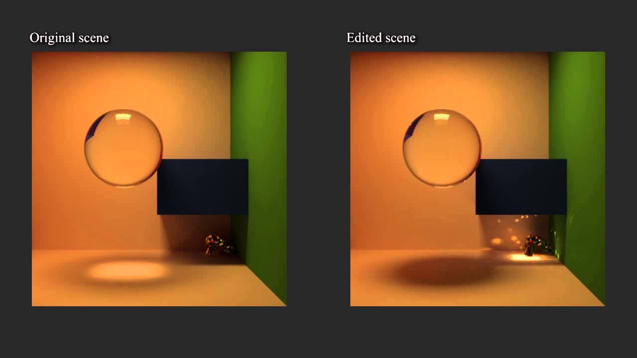 indebære Doven mærkning Light Transport Editing with Ray Portals - YouTube