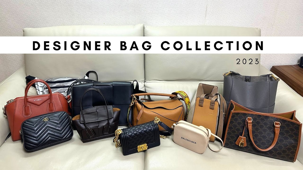 My 2023 Designer Handbag Collection | Chanel, Bottega Veneta, Loewe, Celine, Givenchy, Gucci, etc.