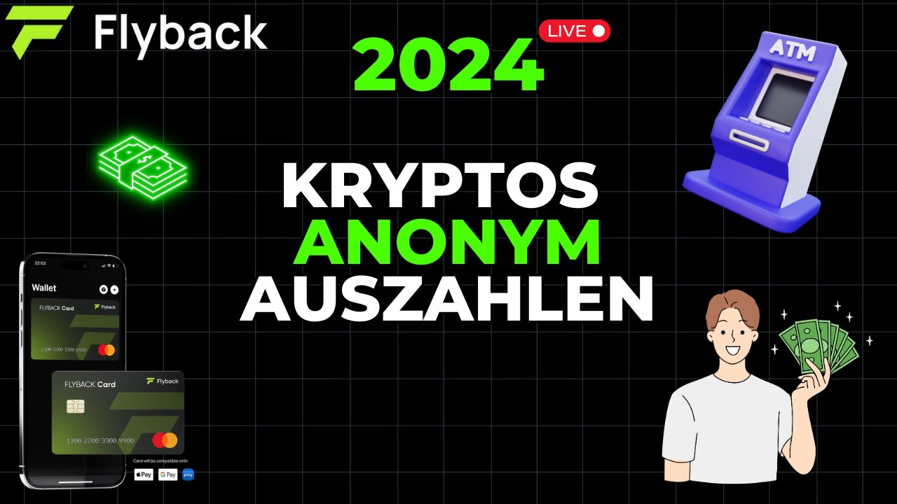 Kryptos Anonym auszahlen in 2024 | Flyback Prepaid Karte - YouTube