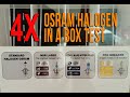 OSRAM Halogen Color Comparison
