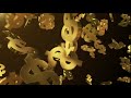 Dollar Symbols Falling Down Free video Background Loop - VJ Loops for Background