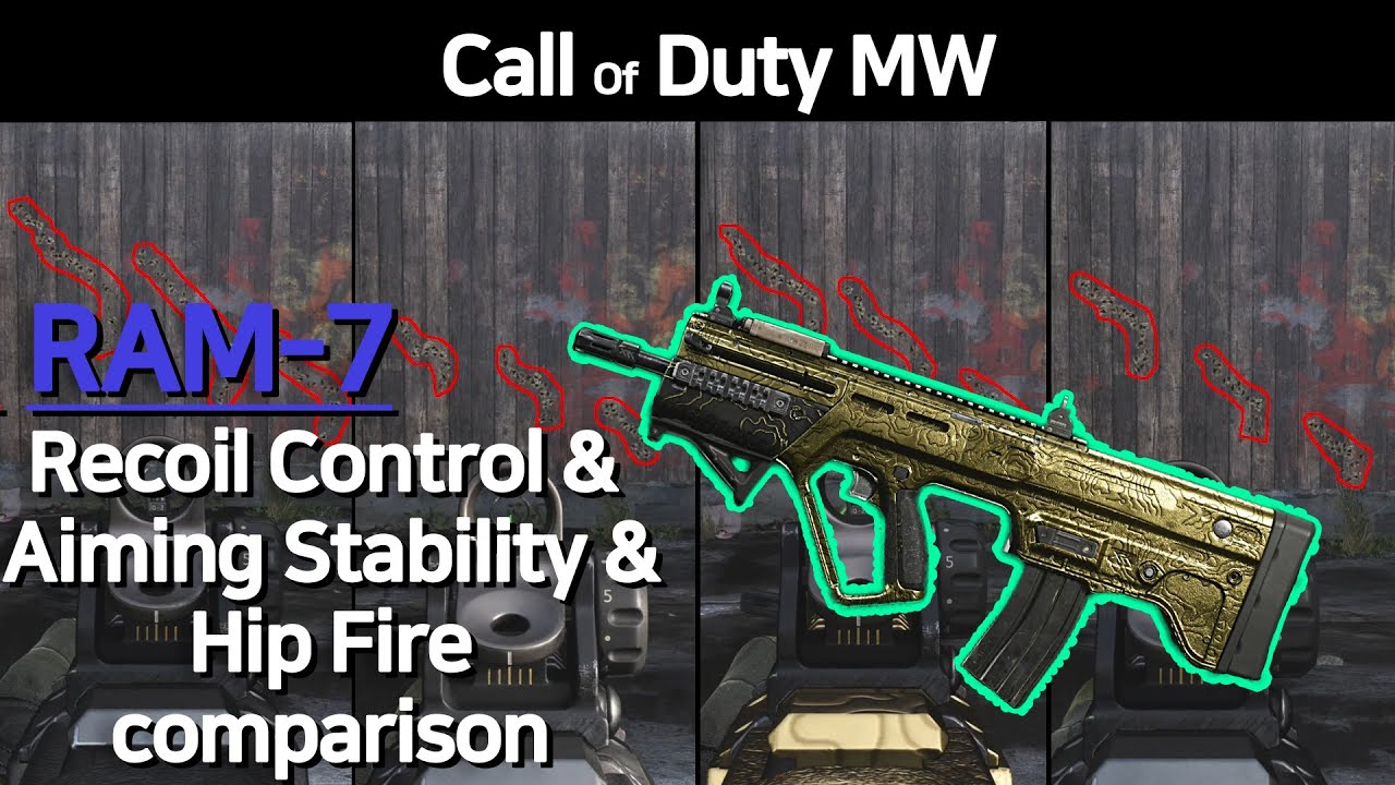 Call of Duty Modern Warfare RAM7 Recoil Control & Aiming Stability
