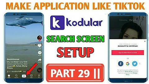 Make a Application Like Tiktok | Part 29A | In Kodular , appybuilder In hindi || Earn 100$ Daily