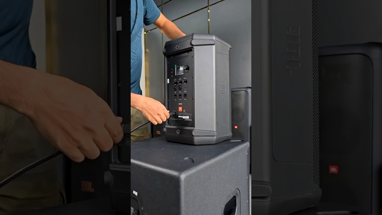 Big Power, Compact Size | 4000W JBL PRX908 with PRX915XLF