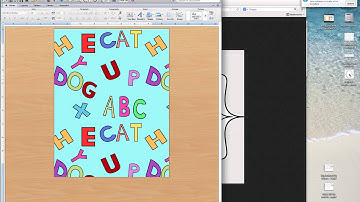 Layer a Frame on a Background - Word Doc on a Mac