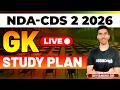 NDA &amp; CDS 2 2026 Exam GK Live - Study Plan