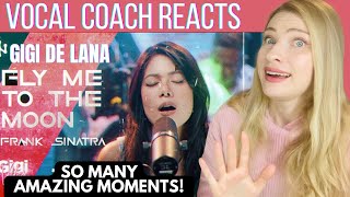 Vocal Coach Reacts: Gigi De Lana 'Fly Me To The Moon' Frank Sinatra Cover Live!