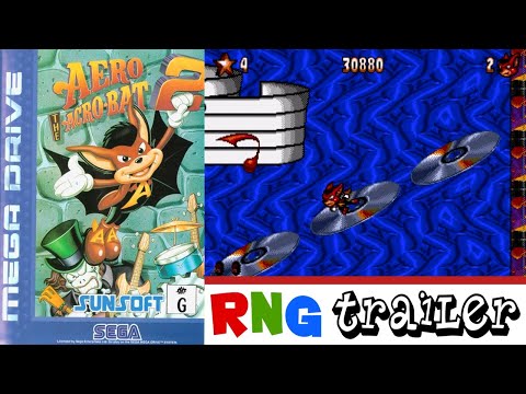 Aero the Acrobat 2 - Megadrive (RNG Trailer)
