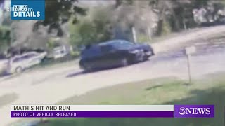 Victim in Mathis hit-and-run identified, police release photo of suspect vehicle