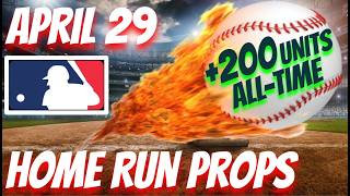 Best HOME RUN Picks | April 29, 2026 | MLB Bets Predictions #mlbpredictions #mlbpicks #mlb