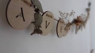 Wooden Bunting - Page and Pine