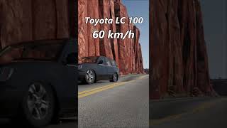 Toyota Land Cruiser 100 против ямы! 💥🛻 #short #shorts #beamngdrive