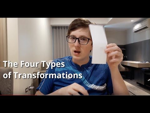 The Four Common Types of Transformations in Math