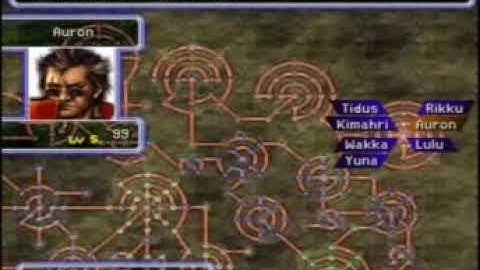 Final Fantasy X FFX – Sphere Grid cleared and remade – Max stats for all characters