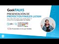 Presentación de Proyectos Finales- 4Geeks Academy Latam