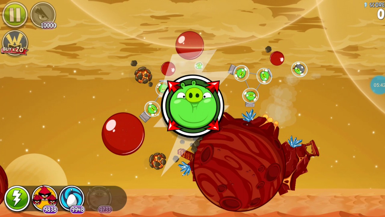 Angry Birds Space Hack Red Planet YouTube